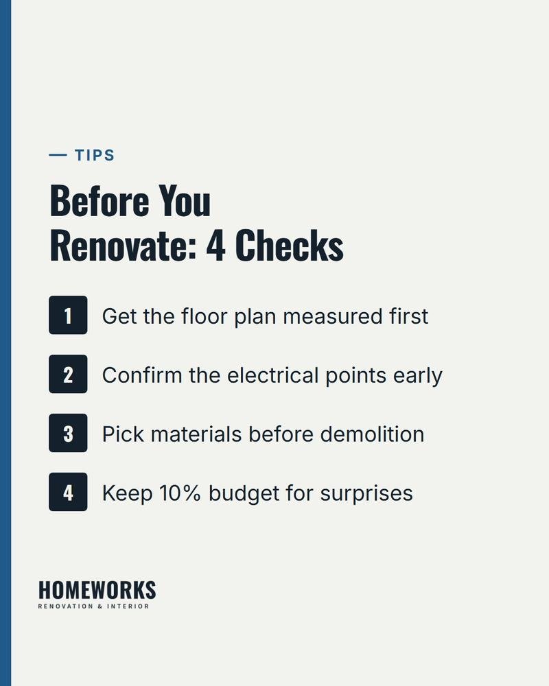 HOMEWORKS Renovation — 教学 / 小知识