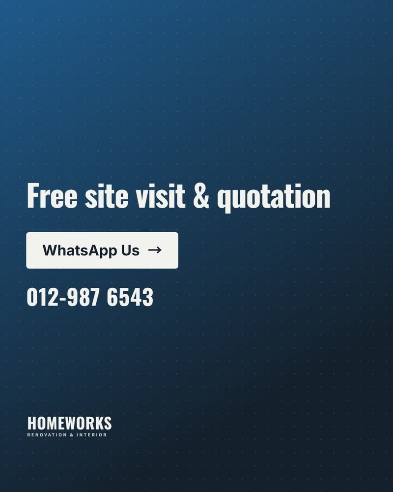 HOMEWORKS Renovation — 行动号召