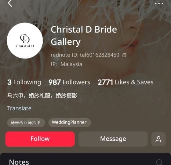 Christal D Bride Gallery 认证前