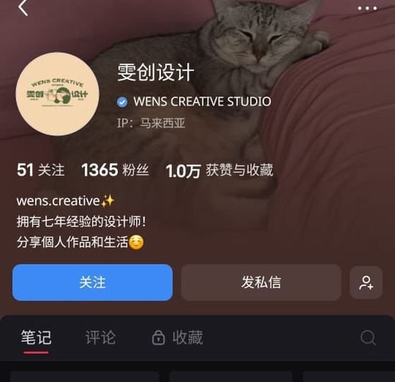 雯创设计 WENS Creative 认证后 · 蓝V